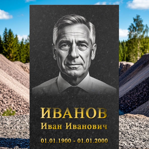 Литые буквы на памятник