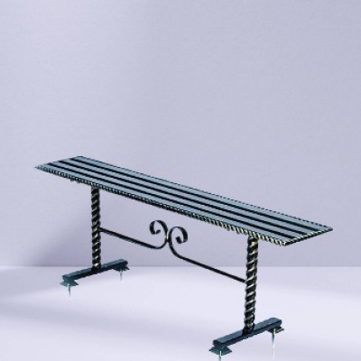 Лавочка металлическая № 1